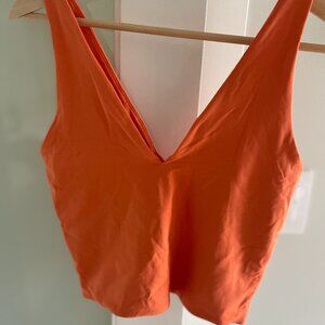 Aritzia Contour V Neck Tank Top